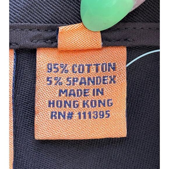 Tory Burch Stretch Twill Som Pant Capris Coconut Brown Size 12 Minimalist Casual - Picture 12 of 12